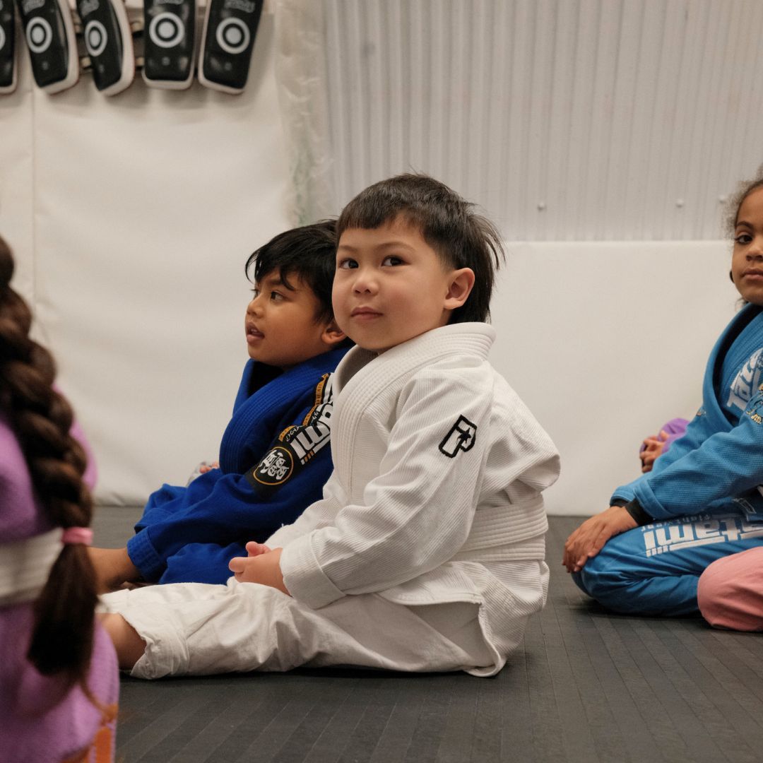 Kids Brazilian Jiu-Jitsu class training